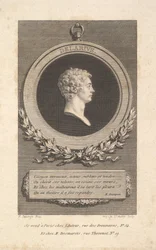 Retrato de De Larive, 1785.