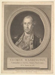 Retrato de George Washington, em agosto de 1836.