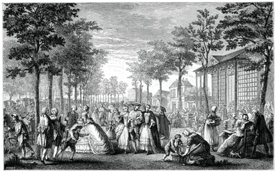 O passeio, Paris, 1885