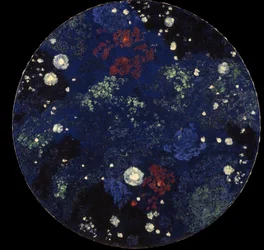 Céu estrelado, 1917.