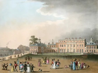 Palácio de Buckingham, Londres, 1809