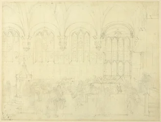 Estudo para o Tribunal de Chancelaria, Lincoln