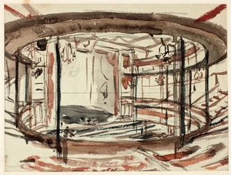 Estudo para Sadlers Wells Theatre