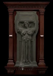 Amor Caritas, modelado em 1898, lançado após 1898