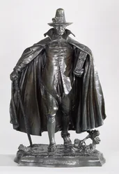 O Puritano, 1899 (bronze escuro patinado marrom escuro)