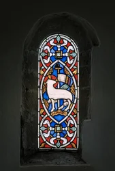 Agnus Dei, O Cordeiro De Deus, 1849 (vitral)