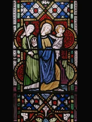 Apresentação no templo, 1850 (vitral)