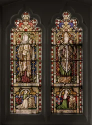 St. Isabella e St. Thomas Of Canterbury, 1848 (vitrais)