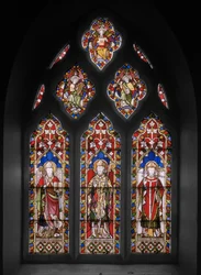 St. Osmund e St. Thomas, 1848 (vitral)