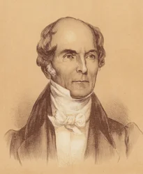 Sir Francis Forbes, primeiro presidente do Supremo Tribunal de Nova Gales do Sul (litografia a cores)