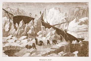Naufrágio do Hansa, 1876