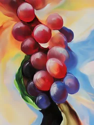 Uvas em tons de joia
