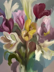 Bouquet floral vibrante