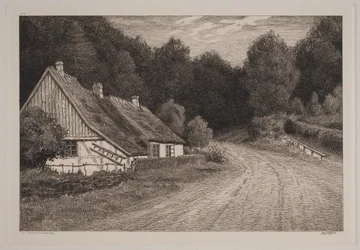 Dinamarquês: Casa de campo na floresta