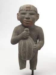 Homem que transporta uma vagem de cacau, 1440-1521