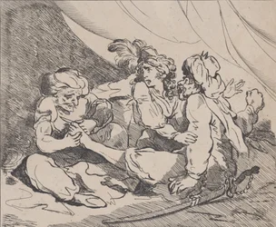 O cortador de milho turco, 7 de setembro de 1801.