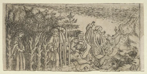 Dante Perdido na Floresta: Escapando e Encontrando Virgílio, Canto I