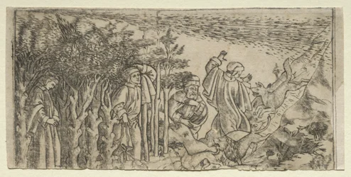 Dante Perdido na Floresta: Escapando e Encontrando Virgílio, Canto I, 1481.