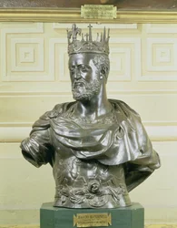 Retrato Busto de Cosimo I de Medici (1519-74) c.1557 (bronze)