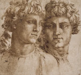 Dois Estudos do Chefe da Juventude, c.1550