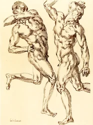 Dois estudos de nu masculino