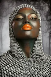 Guerreiro de Fantasia Negra