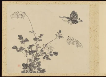 "Elegância refinada nas quatro estações" (Shiji seiga), Álbum de pinturas de flores
