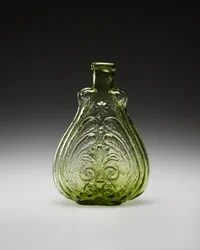 Frasco, c. 1827-1832 (vidro sem chumbo)