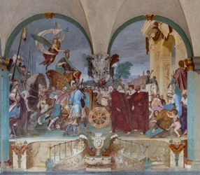 Entrada triunfal de Cosimo I em Siena