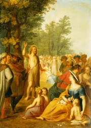 São João Batista Pregando no Deserto,