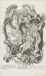 O incasto Heliogabalus
Der unkeusche Heliogabalus (título sobre o objecto)
Números alegóricos (título da série)
