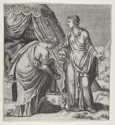 Judite com a Cabeça de Holofernes.
