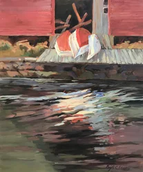 Casa de barcos no Maine