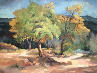 Queda no Rio Grande Beto Junction, 2001 (óleo sobre tela)