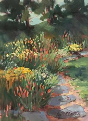Caminho do jardim, c.1990-2005 (óleo sobre tela)