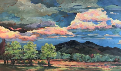 North Taos, 2007 (óleo sobre tela)