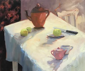 Bule de chá Natureza morta, 2003 (óleo sobre tela)