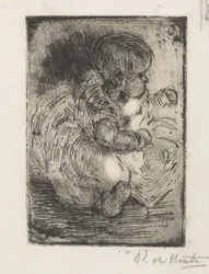 Retrato de H. W. Mouton como um bebê