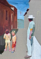 Agridoce 3, 2025, óleo sobre tela de linho