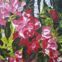 Jardim Floral Abstrato