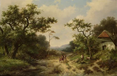 Paisagem campestre, século XIX
