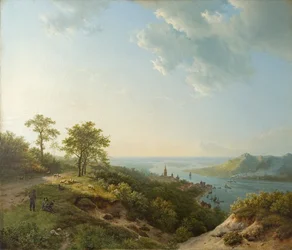 Vista sobre Heidelberg, 1837