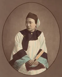 Garota Lanxchow, década de 1870.