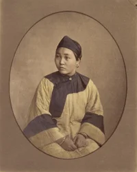 Garota Lanxchow, década de 1870.