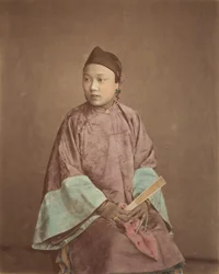 Garota de Xangai, década de 1870.
