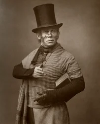 Ator britânico Felix Morris em One Change, 1886.