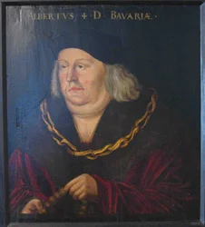 O duque Alberto IV, o Sábio, da Baviera