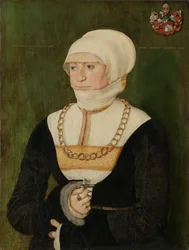 Retrato de Magdalena Pittrichin, 1528.