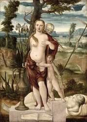 Vanitas (óleo sobre painel)