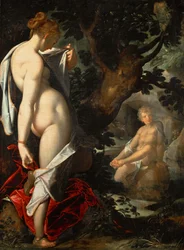 A ninfa Salmacis e Hermafrodito, c. 1580-1582